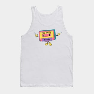 Music cassette man - Beastie Tank Top